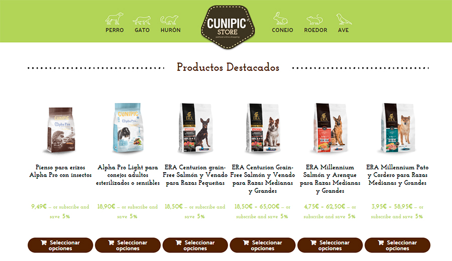 tienda de cunipic tienda de cunipic